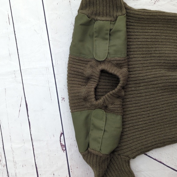 DSCP Valor Collection Wool Sweater, pullover, military, army olive green, sz 42 - Picture 10 of 13